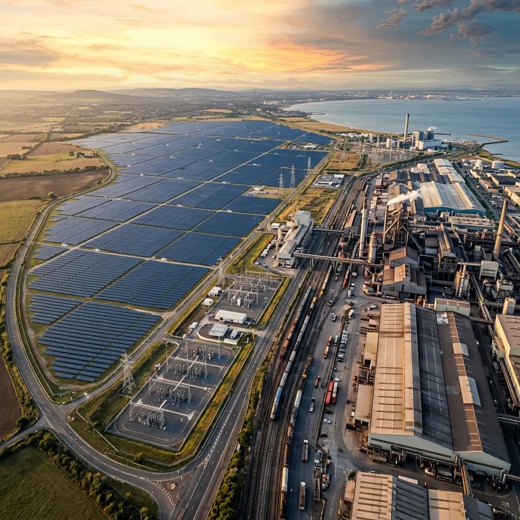 Industrial Solar Farm Andhra Pradesh – Megawatt Scale by ELRIX ENERGY